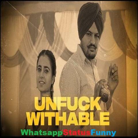 Unfuckwithable Song Sidhu Moose Wala Status Video