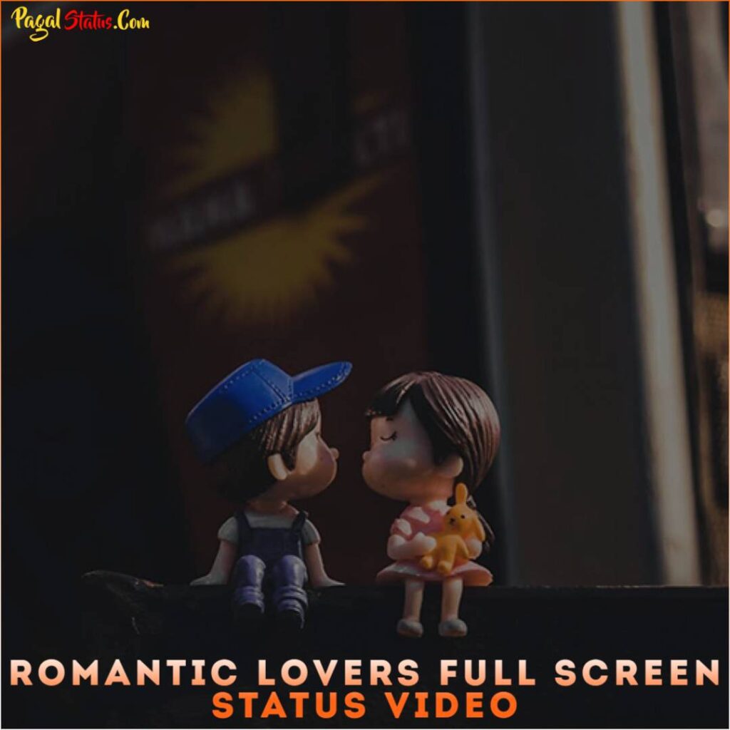 Romantic Lovers Full Screen Status Video