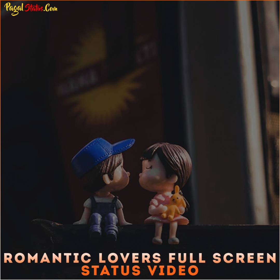 Romantic Lovers Full Screen Status Video