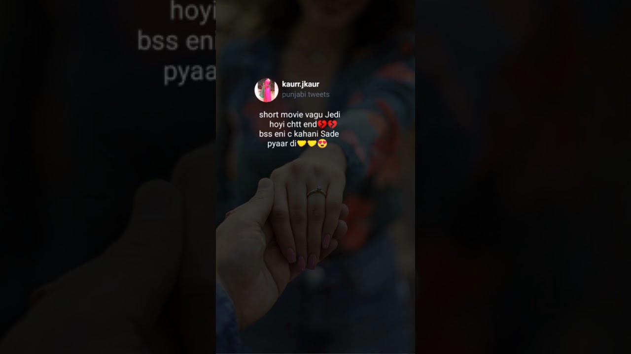 punjabi new tweet reels new romantic status new love status new whatsapp status new tik tok shayari Status Video Download