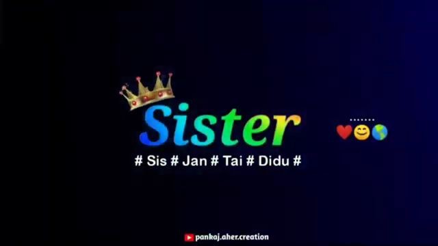 Happy Sister Day Whatsapp Status Video Download