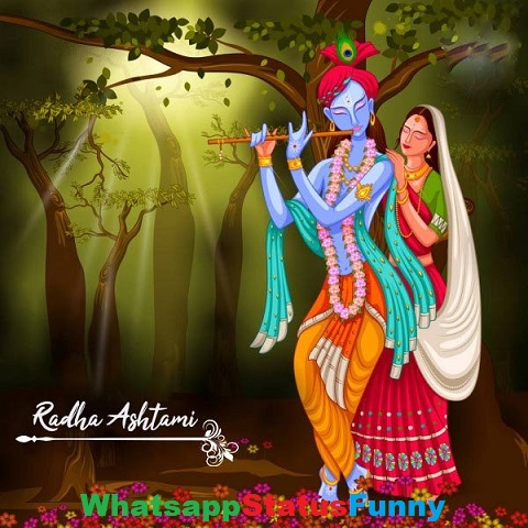 Happy Radha Ashtami Whatsapp Status Video