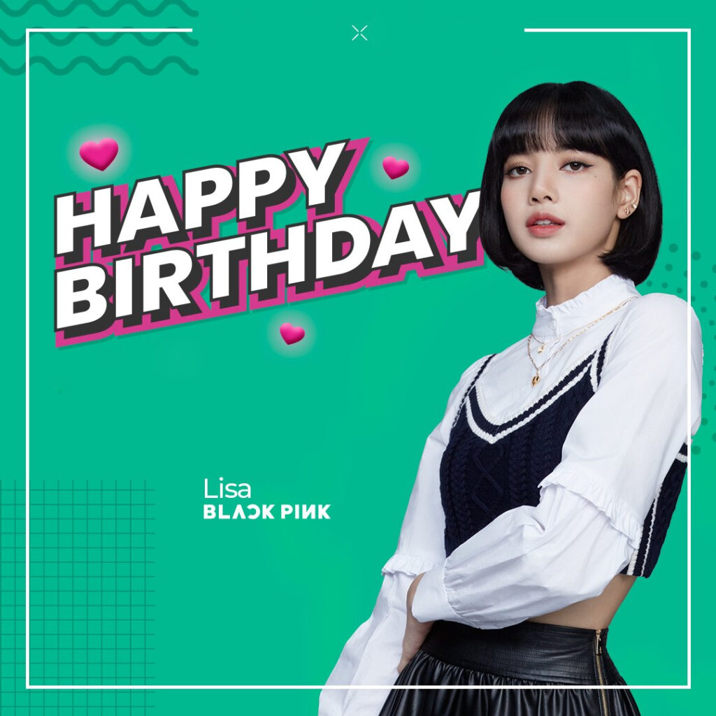 Happy Birthday Blackpink Lisa Whatsapp Status Video