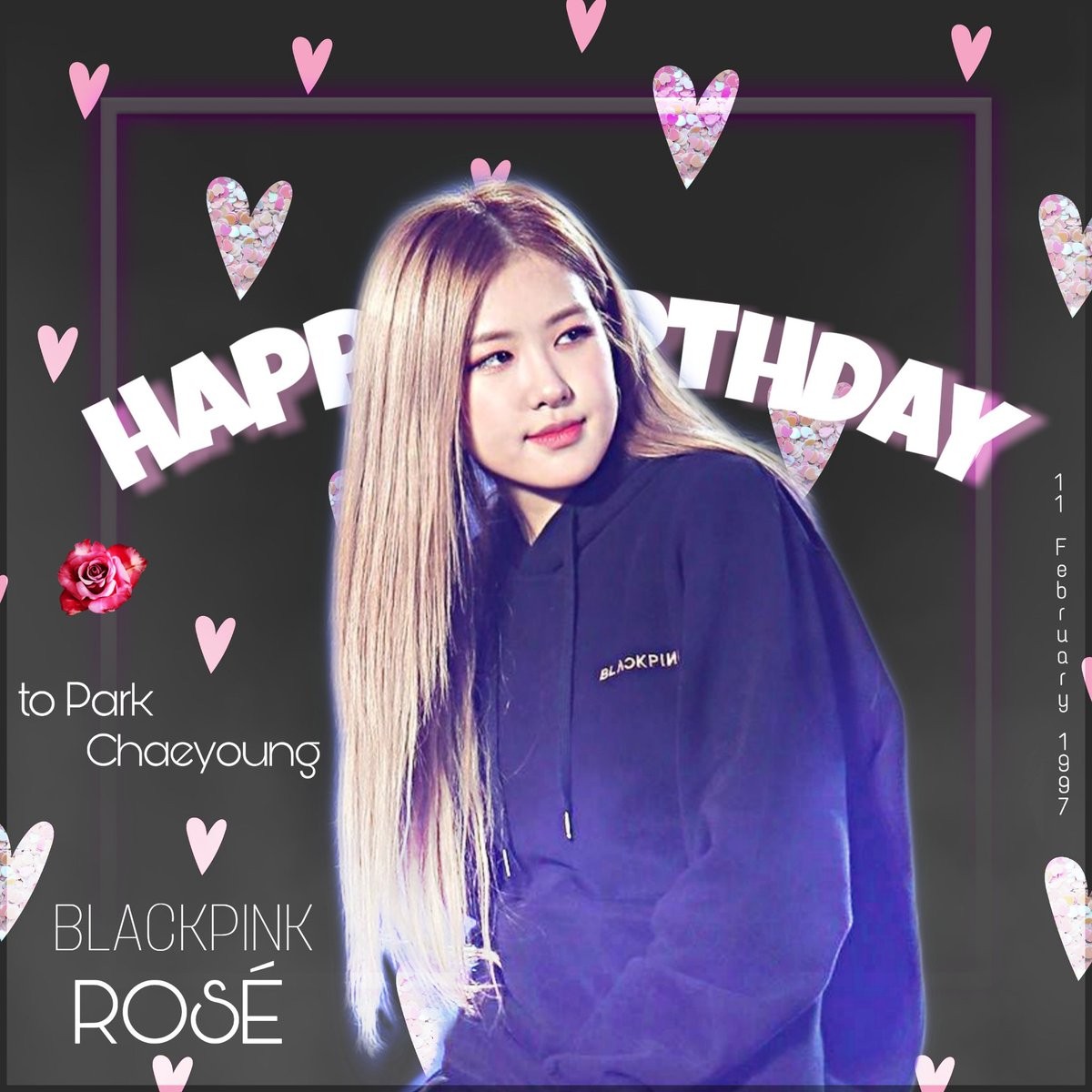 Happy Birthday Blackpink Rose Whatsapp Status Video