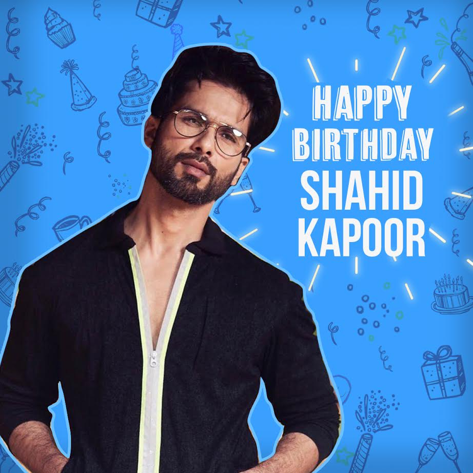 Happy Birthday Shahid Kapoor Whatsapp Status Video