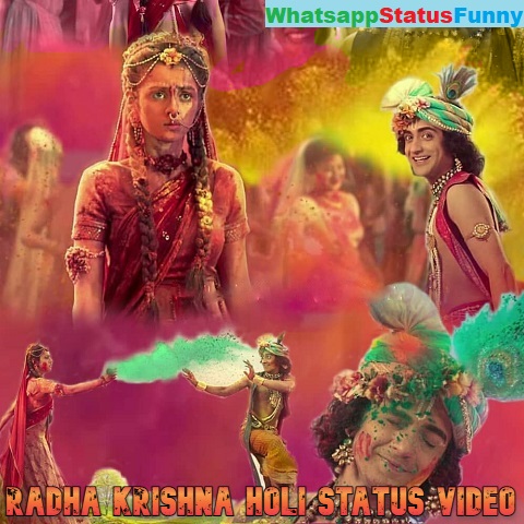 Radha Krishna Holi Special Status Video