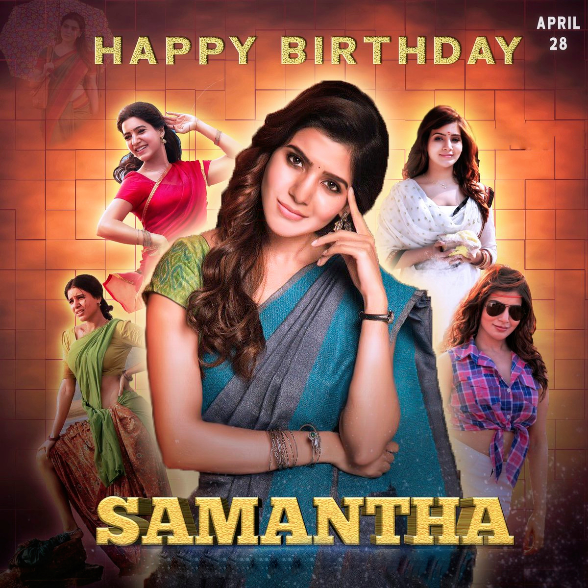 Happy Birthday Samantha Akkineni Whatsapp Status Video