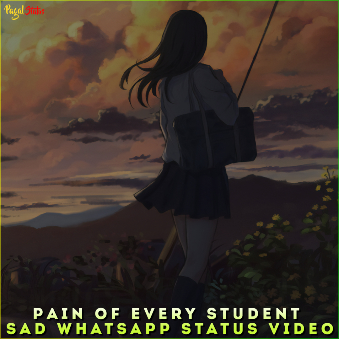 Pain of Every Student Sad Whatsapp Status Video Download HD Videos