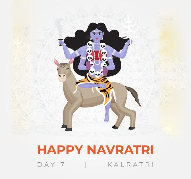 Navratri Day 7 Maa Kalaratri Puja Status Video