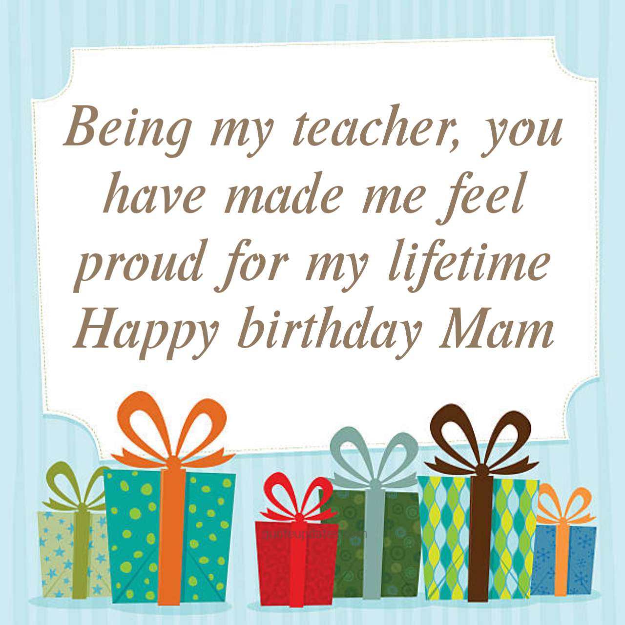 Happy Birthday Wishes For Mam & Quotes Images