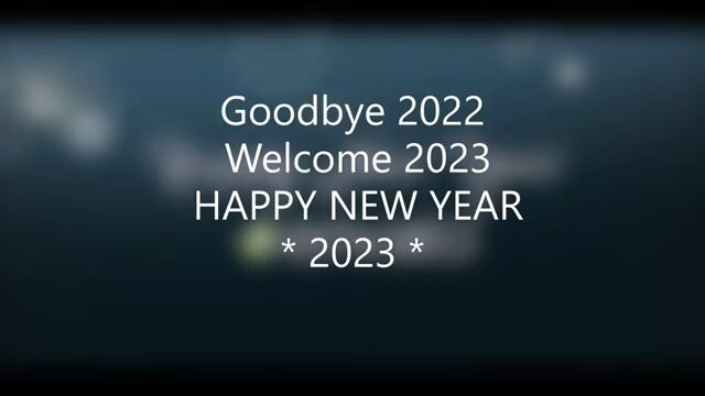 Happy New Year 2023 Status Video Download & Wishes