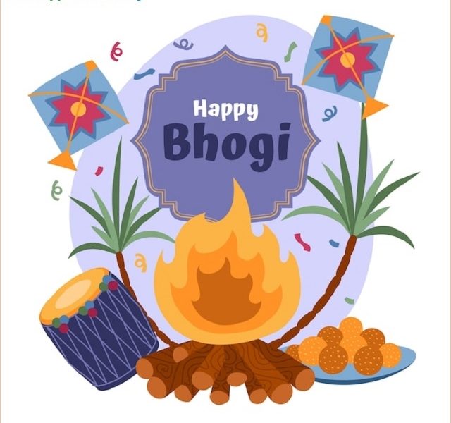 Happy Bhogi Festival Wishes Status Video