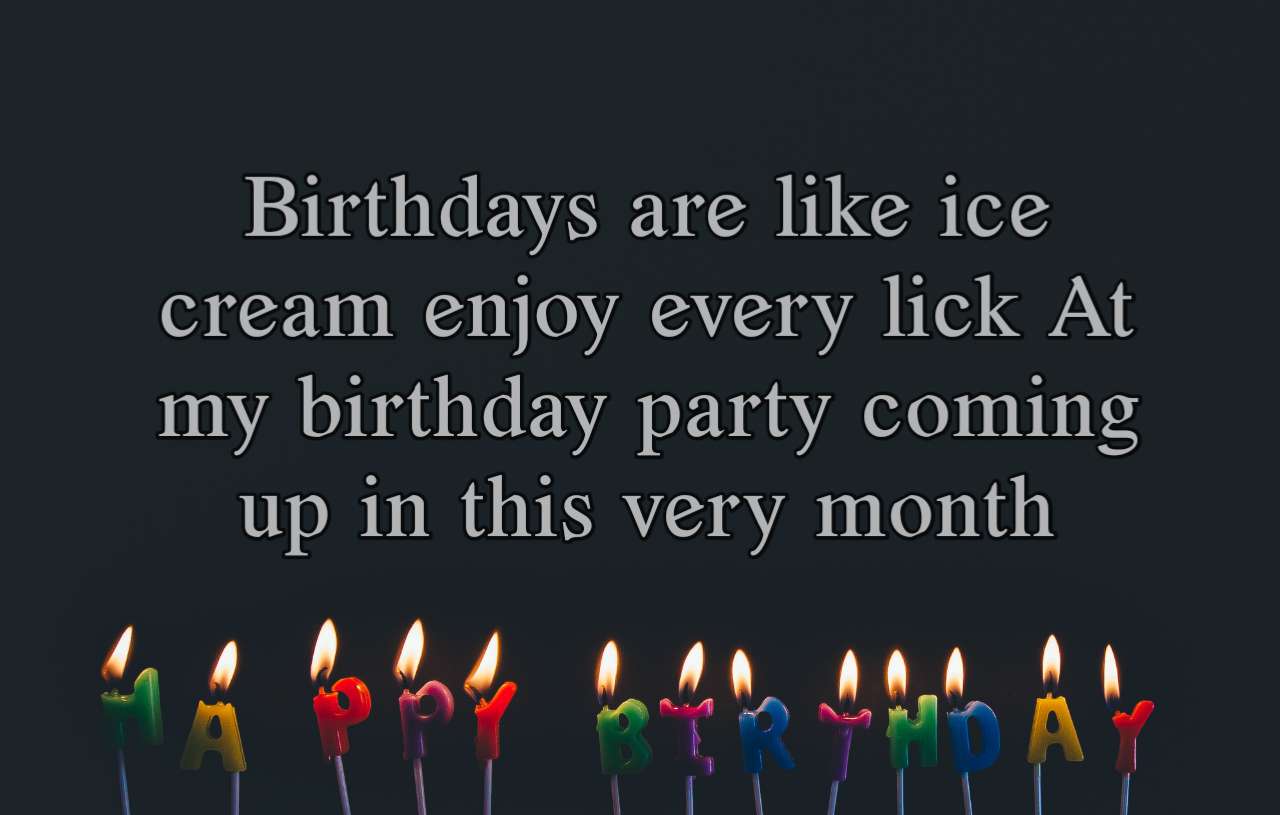 Happy Birthday Month Wishes & Quotes Messages