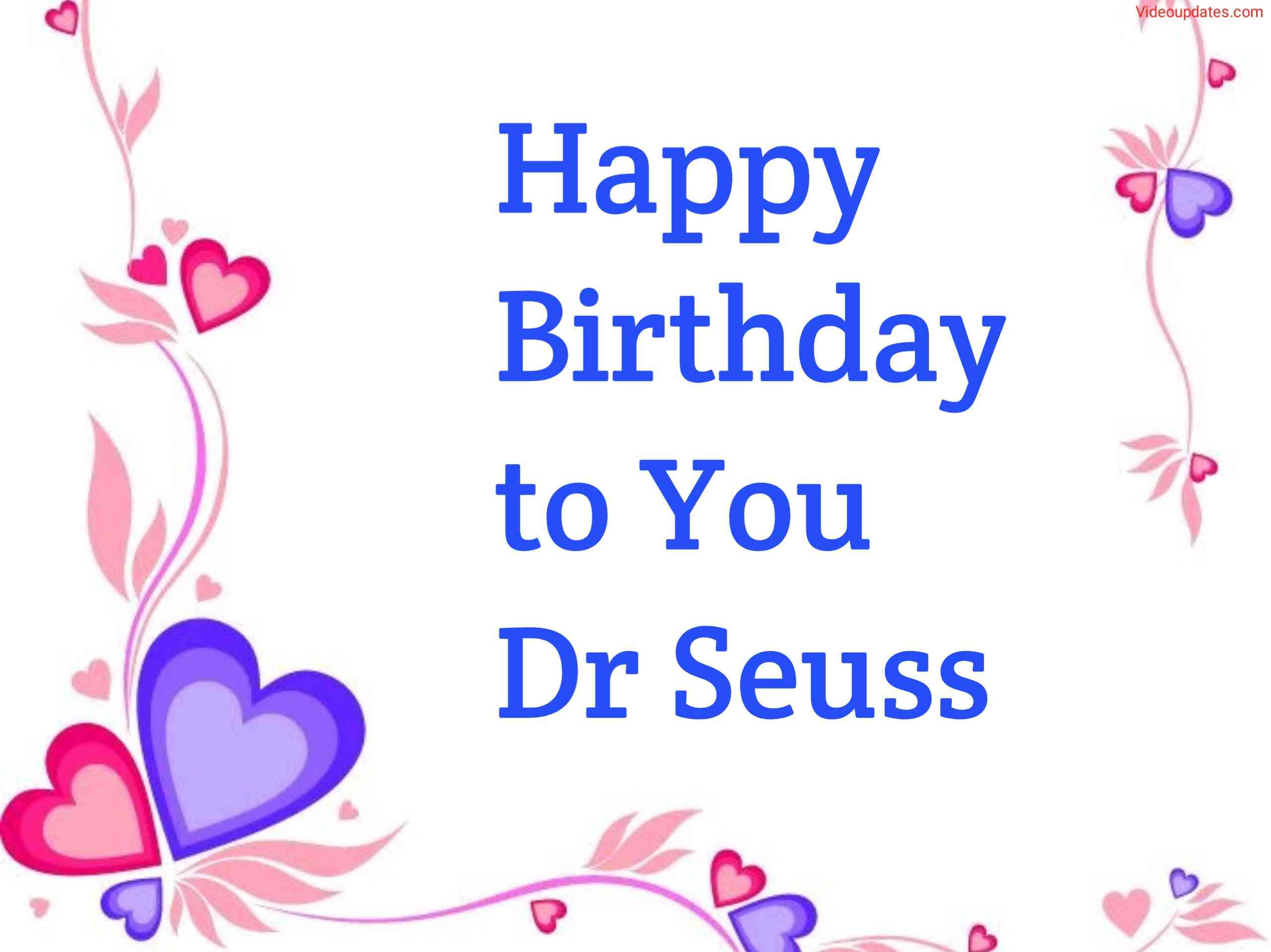 Dr Seuss Birthday Wishes