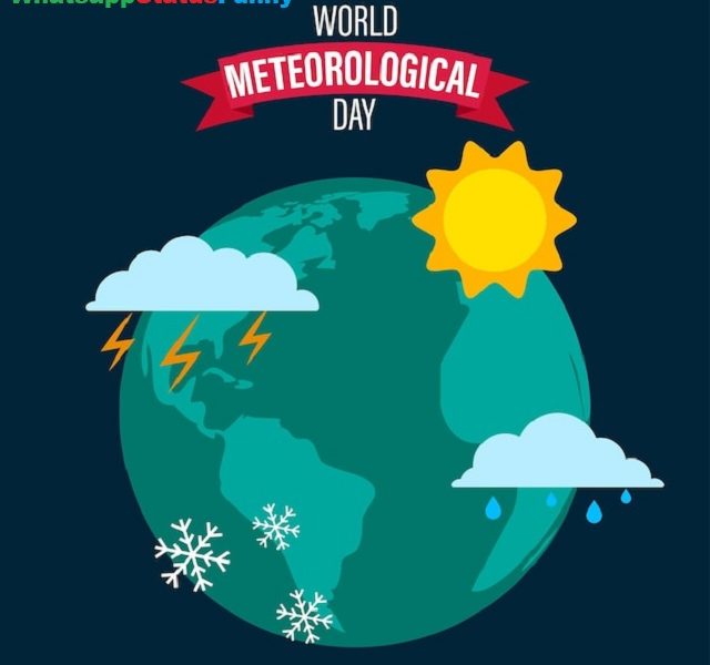 World Meteorological Day March 23 Status Video